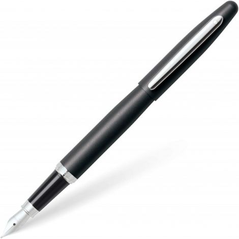Pióro wieczne Sheaffer VFM Chromowany Czarny